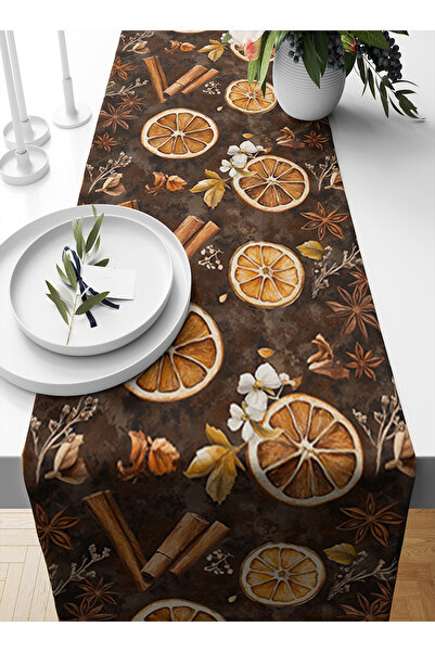 Bertille Home Seria Toamnă 140x40 Cm Runner imprimat digital (Toamna Halloween)