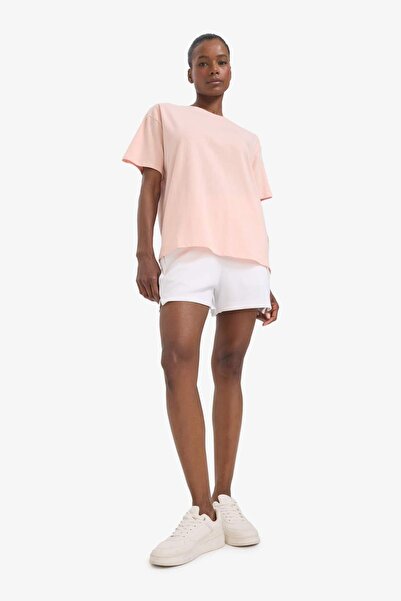 DeFacto DeFactoFit Comfort Fit Crew Neck Sportsman κοντομάνικο μπλουζάκι E3494AX25SM