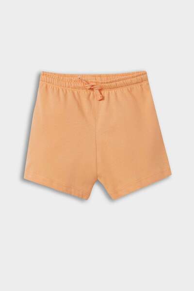 DeFacto Erkek Bebek 2'li Takım Palmiye Baskılı Kısa Kollu Tişört Beli Lastikli Şort E6832A525SM