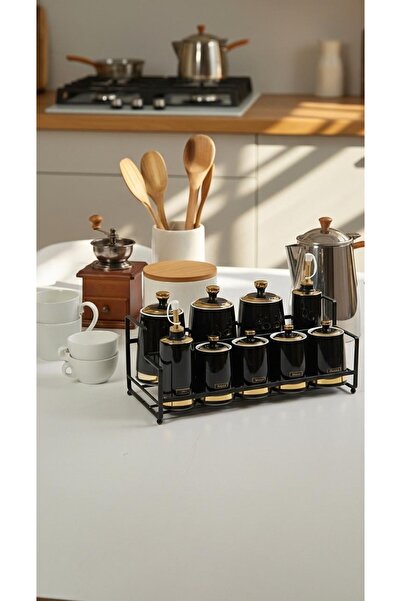 Generic Spice jar set