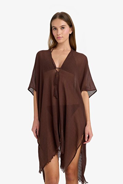 DeFacto Regular Fit Pamuklu Kimono-Fall in Love Z0696AZ25SP