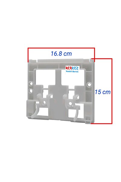 SİAMP Gömme Rezervuar Kumanda Paneli Gövde Çerçevesi İç Plastik Beyaz Kapak