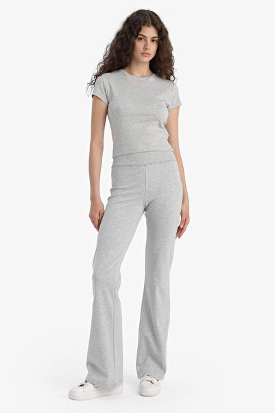 DeFacto Σετ με κοντομάνικο μπλουζάκι και κολάν ισπανικού τύπου F5586AX25SM