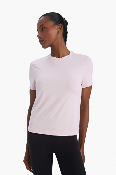 DeFacto Μπλουζάκι με κοντό μανίκι DeFactoFit Standard Fit Crew Neck Basic Plain Athlete D2296AX25SP