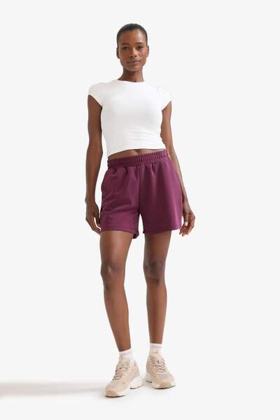 DeFacto DeFactoFit Standart Fit Kısa Paça Modal Şort F5001AX25SM