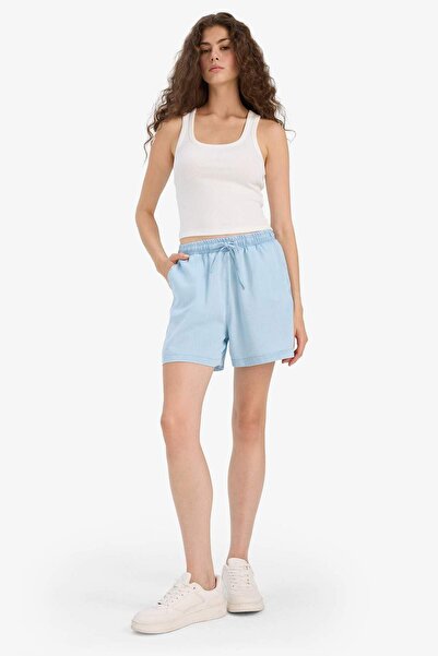DeFacto Yüksek Bel Şort D8246AX25SM