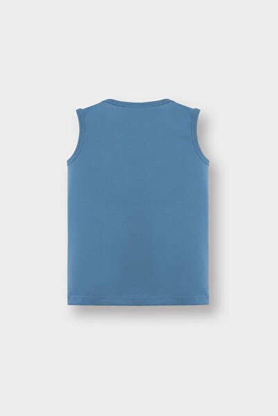 DeFacto Erkek Bebek Bisiklet Yaka Baskılı 2li Atlet E2338A525HS