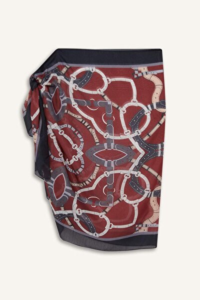 DeFacto Women's Patterned Hijab Shawl F5839Axns