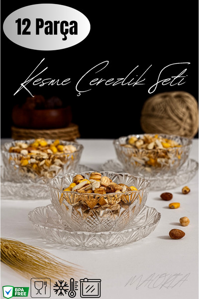 Maloria Kesme Çerezlik Seti | 12 Parça