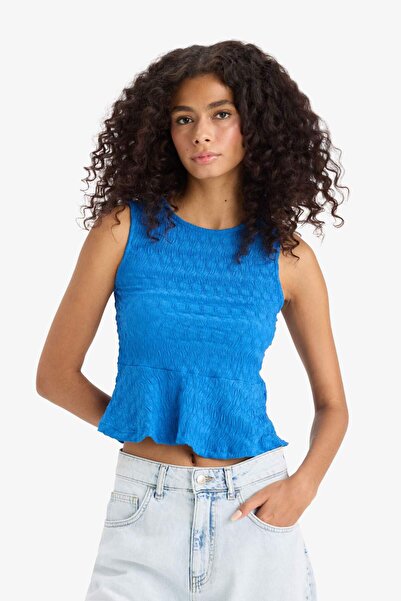 DeFacto New Season Slim Fit Slim Fit Crew Neck Wrap Undershirt