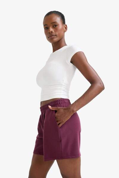 DeFacto DeFactoFit Standart Fit Kısa Paça Modal Şort F5001AX25SM