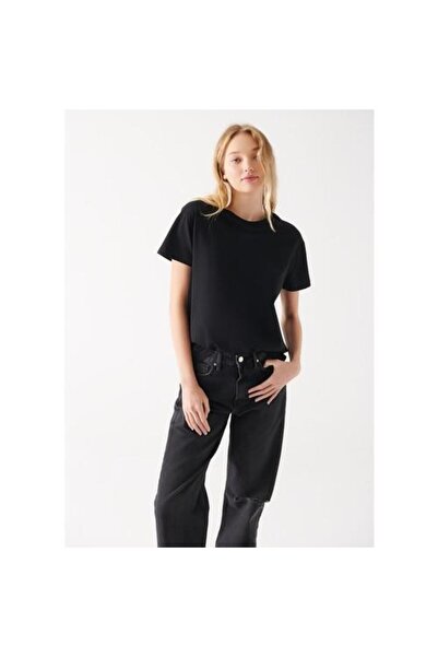 Mavi Mor Basic Tişört Regular Fit / Normal Kesim 1600955-70635