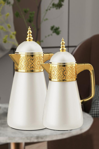 Generic 1 liter/700ml tea and coffee thermos set