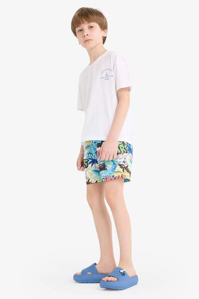 DeFacto Erkek Çocuk Deniz Şortu F5856A825HS