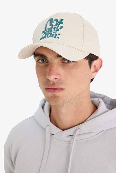 DeFacto Men's Cotton Cap Hat F3593Axns