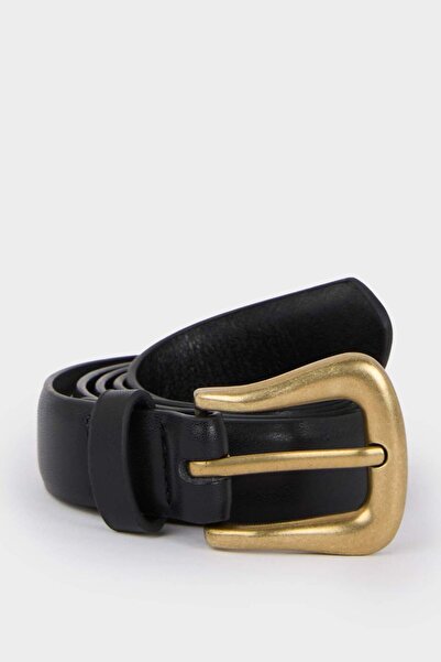 DeFacto Curea de zi cu zi din piele artificială pentru femei E7926AXNS