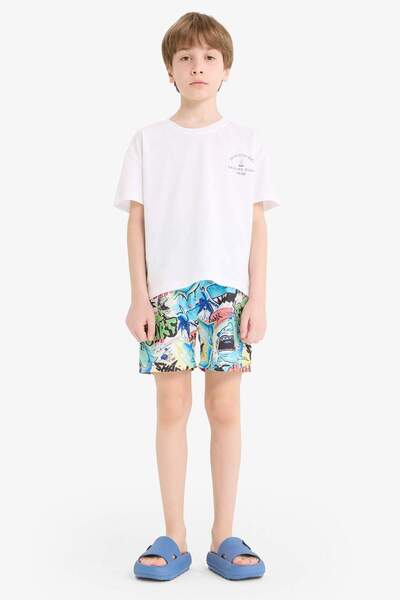 DeFacto Erkek Çocuk Deniz Şortu F5856A825HS