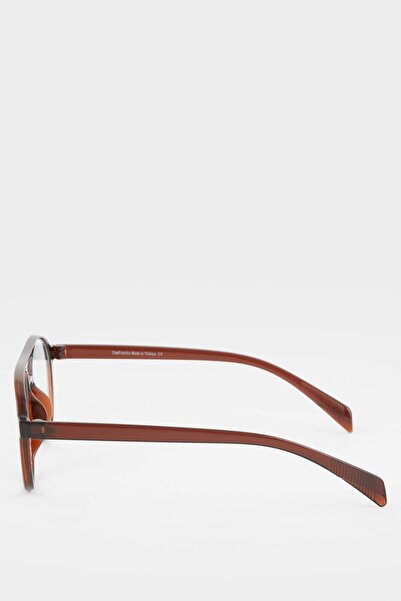 DeFacto Unisex Blue Glass Claret Red Framed Reading Glasses F6068Axns