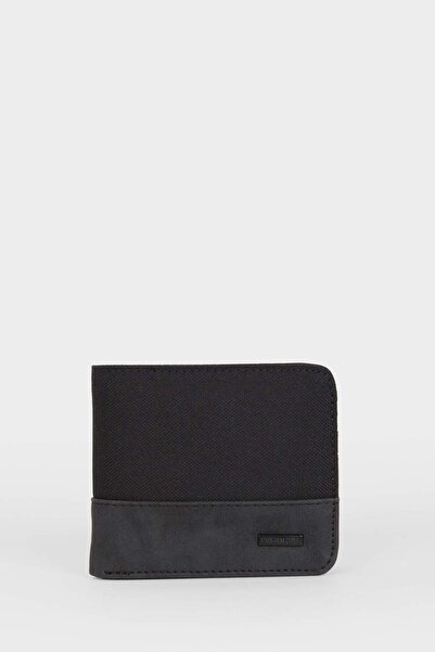 DeFacto Men's Faux Leather Wallet F3080Axns