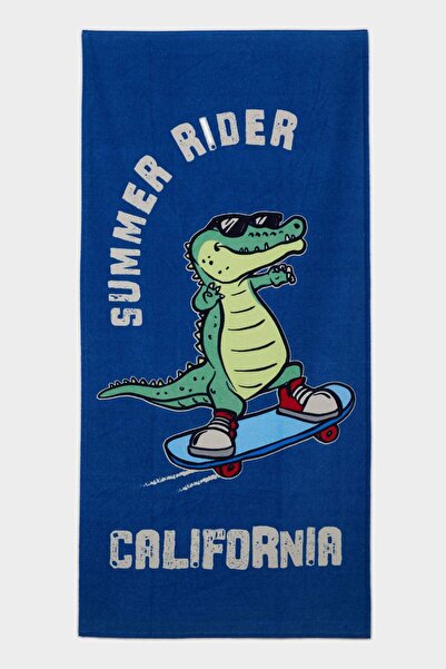 DeFacto Bedrucktes Strandtuch für Jungen E3924A825SM