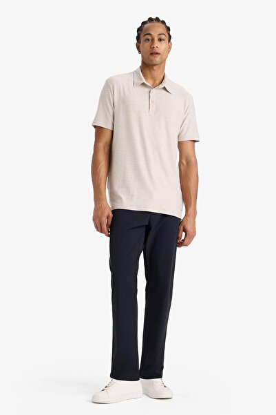 DeFacto DeFactoFit Stretchy Fabric Standard Fit Polo Collar Sportsman κοντομάνικο μπλουζάκι D9241AX25SP