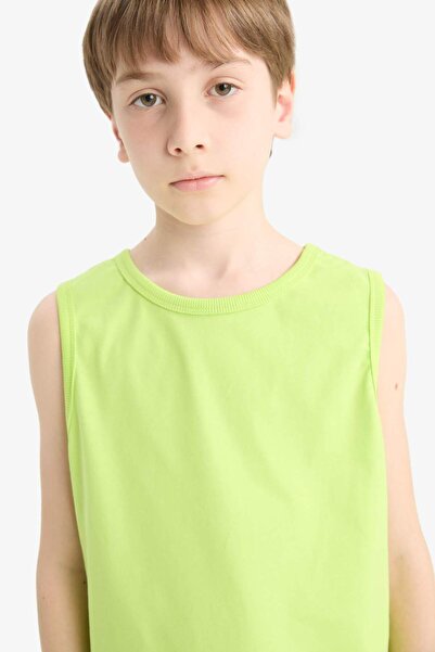 DeFacto Erkek Çocuk Bisiklet Yaka Atlet F0693A825HS