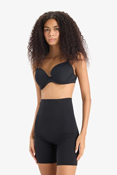DeFacto شورت أسود مشد-Fall in Love E4741AX25SM