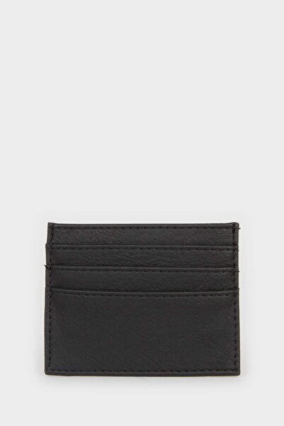 DeFacto Herren-Kartenetui aus Kunstleder F2984AXNS