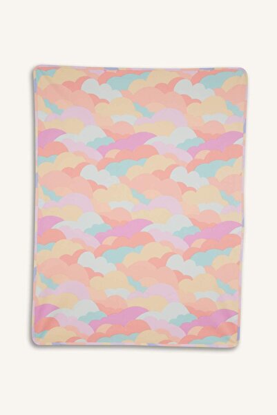 DeFacto Baby Girl Patterned Fleece Blanket F5649A5Ns