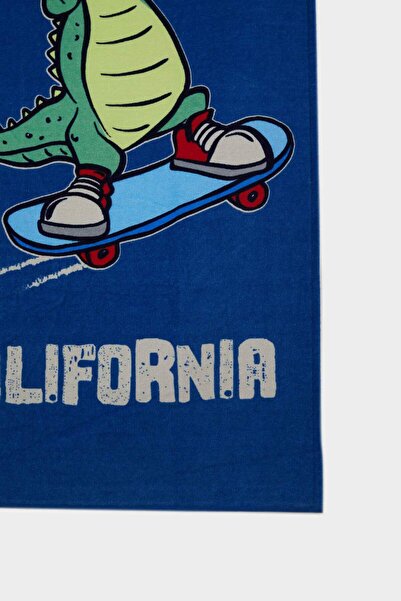 DeFacto Bedrucktes Strandtuch für Jungen E3924A825SM