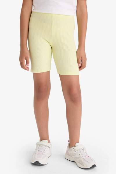 DeFacto Kız Çocuk Biker Fitilli Kaşkorse Tayt E5700A825HS