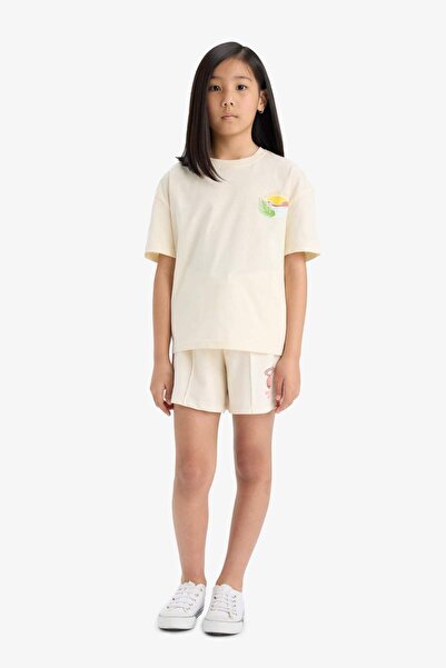 DeFacto Kız Çocuk NBA Miami Heat Beli Lastikli Şort E6699A825HS