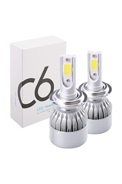 Genel Markalar C6 H7 Led Xenon Ampul 6000K Beyaz/12V/26W/3800 Lümen
