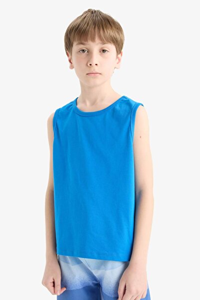 DeFacto Erkek Çocuk Bisiklet Yaka Atlet F0693A825HS