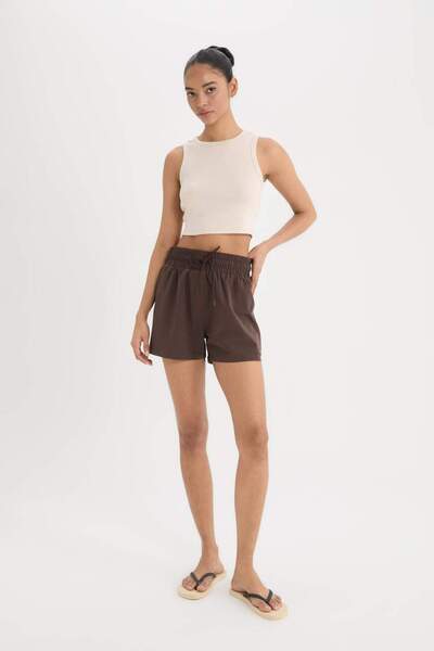 DeFacto Defactofit Standard Fit Flexible Textured Sea Shorts Z9403Az25Hs