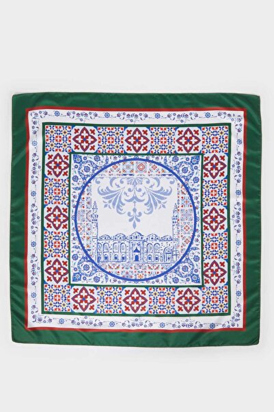 DeFacto Γυναικείο μαντήλι με θέμα το Ulu Mosque F5209AXNS