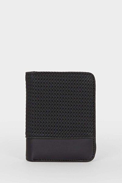 DeFacto Men's Faux Leather Wallet F2976Axns