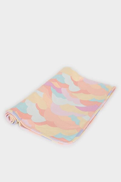 DeFacto Baby Girl Patterned Fleece Blanket F5649A5Ns