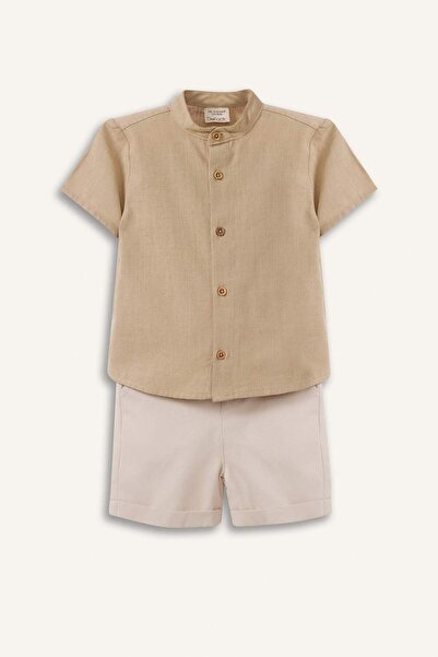 DeFacto Baby Boy 2 Piece Set Shirt Shorts E9031A525Sm