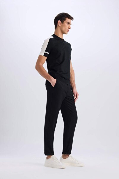 DeFacto Jogger Fermuarlı Paça Yazlık Kumaş Pantolon E4779AX25SM