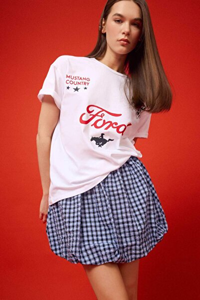 DeFacto Tricou cu imprimeu pe spate Ford Motor Company F2399AX25SM