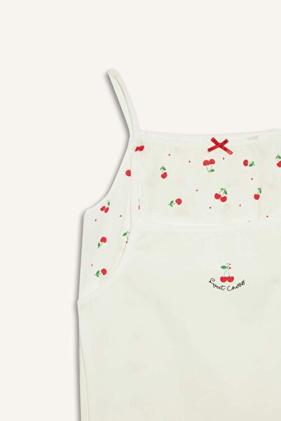 DeFacto Girl's Patterned 2-Piece Undershirt E7076A825Sp
