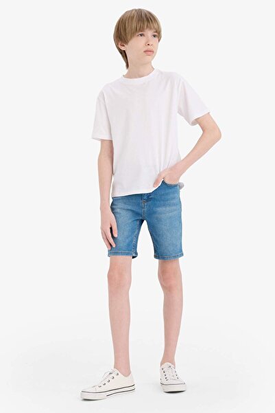 DeFacto Erkek Çocuk Jean Şort D7899A825SM