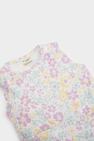 DeFacto Baby Girl Floral Romper E8758A525Sm