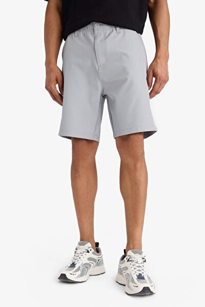 DeFacto DeFactoFit Standart Fit Sporcu Kısa Paça Dokuma Şort E4137AX25SM