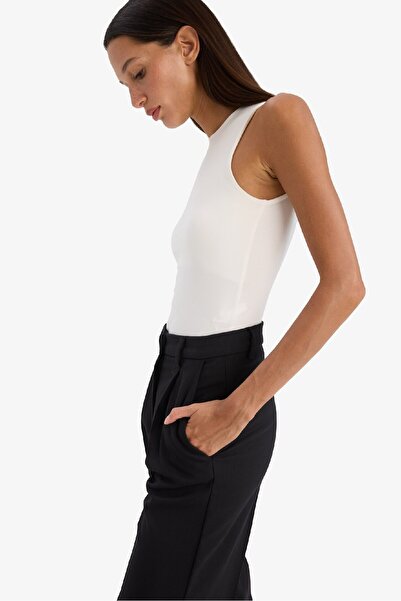 DeFacto Halter Yaka Bodysuit F0357AX25SM