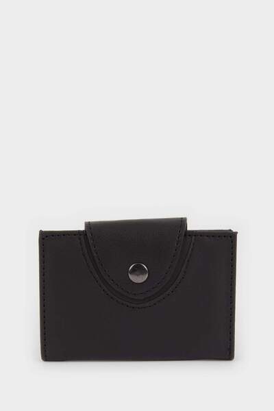 DeFacto Men's Faux Leather Card Holder F2972Axns