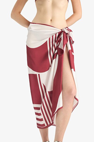 DeFacto Desenli Saten Pareo F1464AXNS