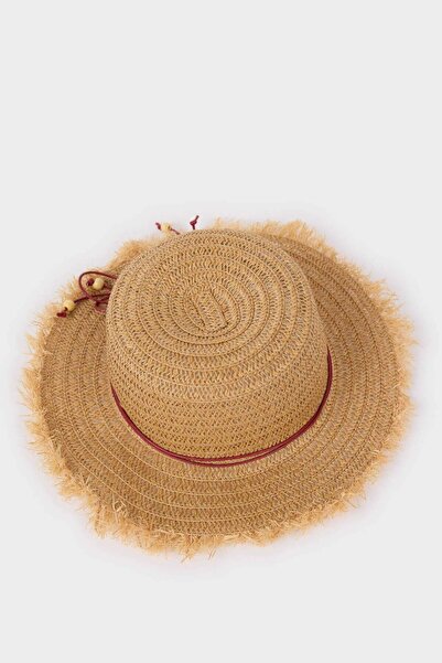 DeFacto Kız Çocuk Hasır Şapka D8424A825SM