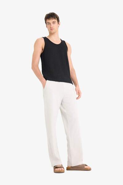 DeFacto Beli Lace-Up Wide Leg Wide Leggings E5212Ax25Sm